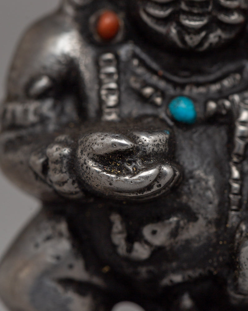 Prosperity Deity Black Dzambhala | Sacred Buddhist Wealth Deity