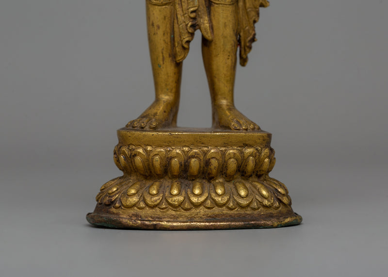 Standing Vajrasattva Statue | Sacred Buddhist Purification Deity