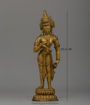 Standing Vajrasattva Statue | Sacred Buddhist Purification Deity
