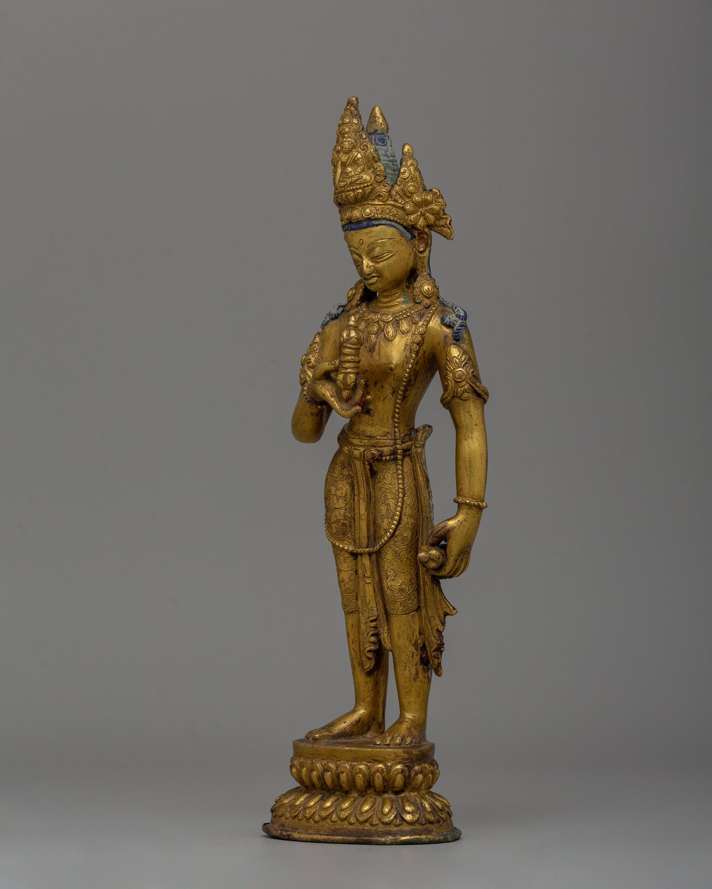 Standing Vajrasattva Statue | Sacred Buddhist Purification Deity