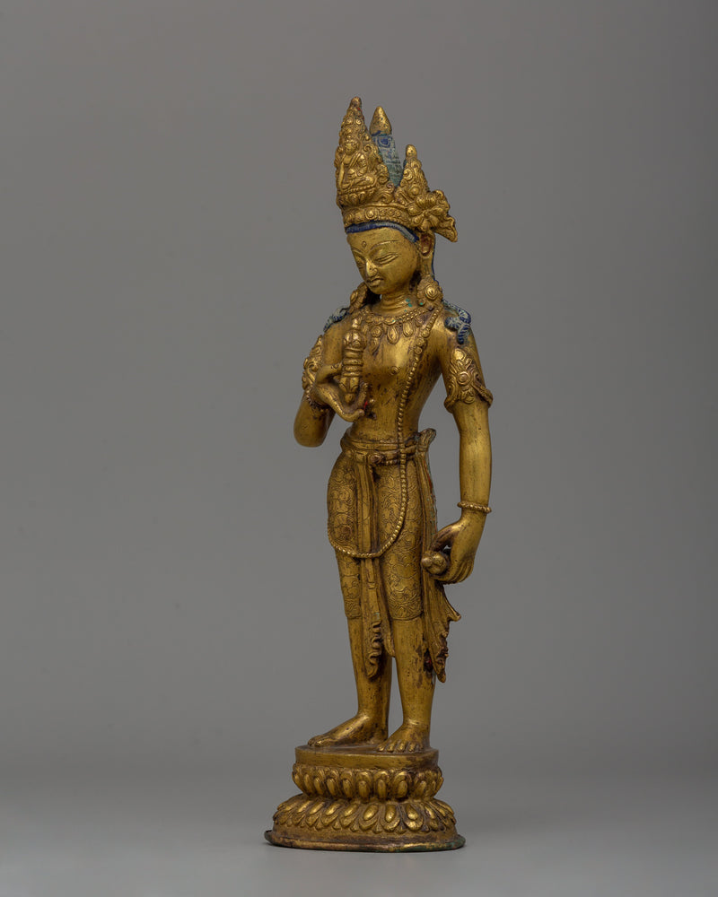 Standing Vajrasattva Statue | Sacred Buddhist Purification Deity