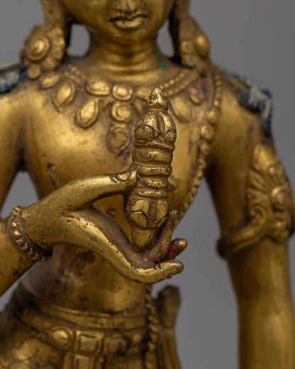 Standing Vajrasattva Statue | Sacred Buddhist Purification Deity