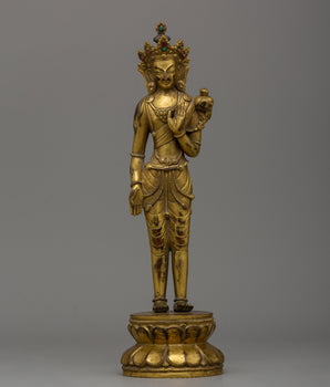 Mongolian Antique Lokeshwor Statue