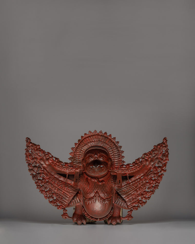 King of Birds Garuda Wall Hanging | Sacred Tibetan Garuda Wall Decor