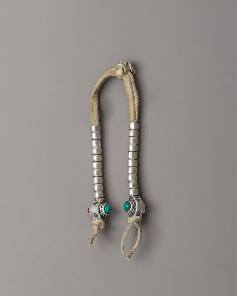 Tibetan Mixed Silver Prayer Bead Chupsel | Handcrafted Access