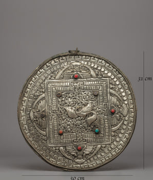 The Mandala Hand-carved Decor | A Sacred Gateway to Enlightenment