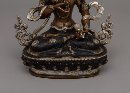 Tibetan Buddhist Vajrasattva Statue | Guardian of Inner Purity and Enlightenment