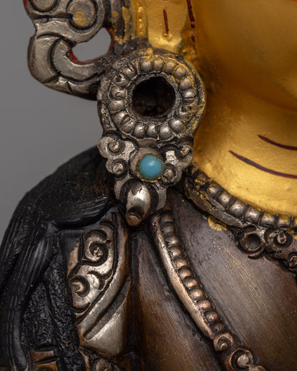 Tibetan Buddhist Vajrasattva Statue | Guardian of Inner Purity and Enlightenment