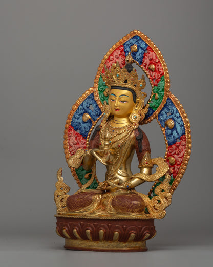 Vajrasattva with Sacred Beautiful Halo | Buddhist Zen Artwork