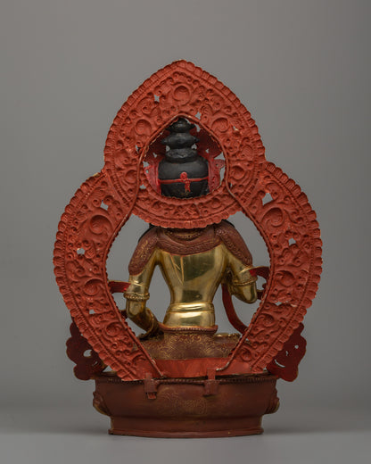 Vajrasattva with Sacred Beautiful Halo | Buddhist Zen Artwork