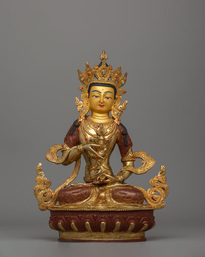 Vajrasattva with Sacred Beautiful Halo | Buddhist Zen Artwork