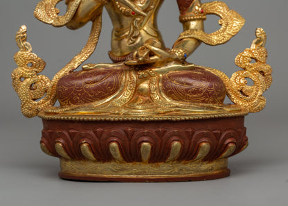 Vajrasattva with Sacred Beautiful Halo | Buddhist Zen Artwork