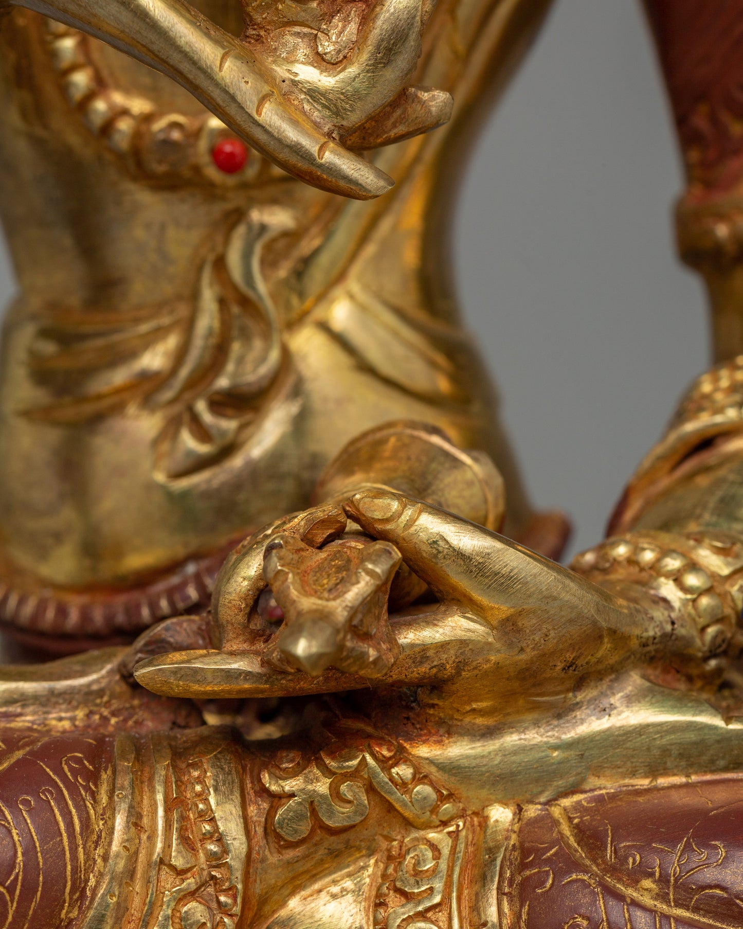 Vajrasattva with Sacred Beautiful Halo | Buddhist Zen Artwork