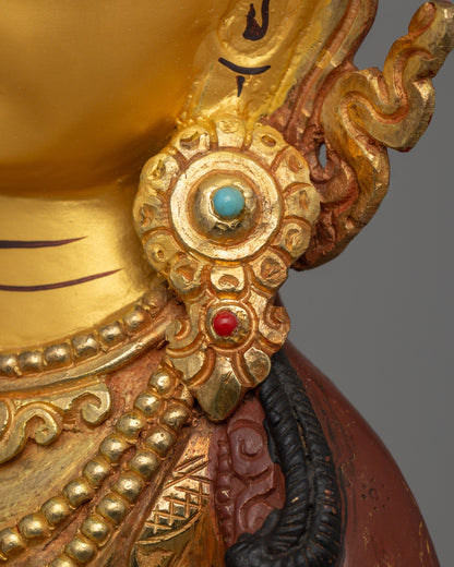 Vajrasattva with Sacred Beautiful Halo | Buddhist Zen Artwork