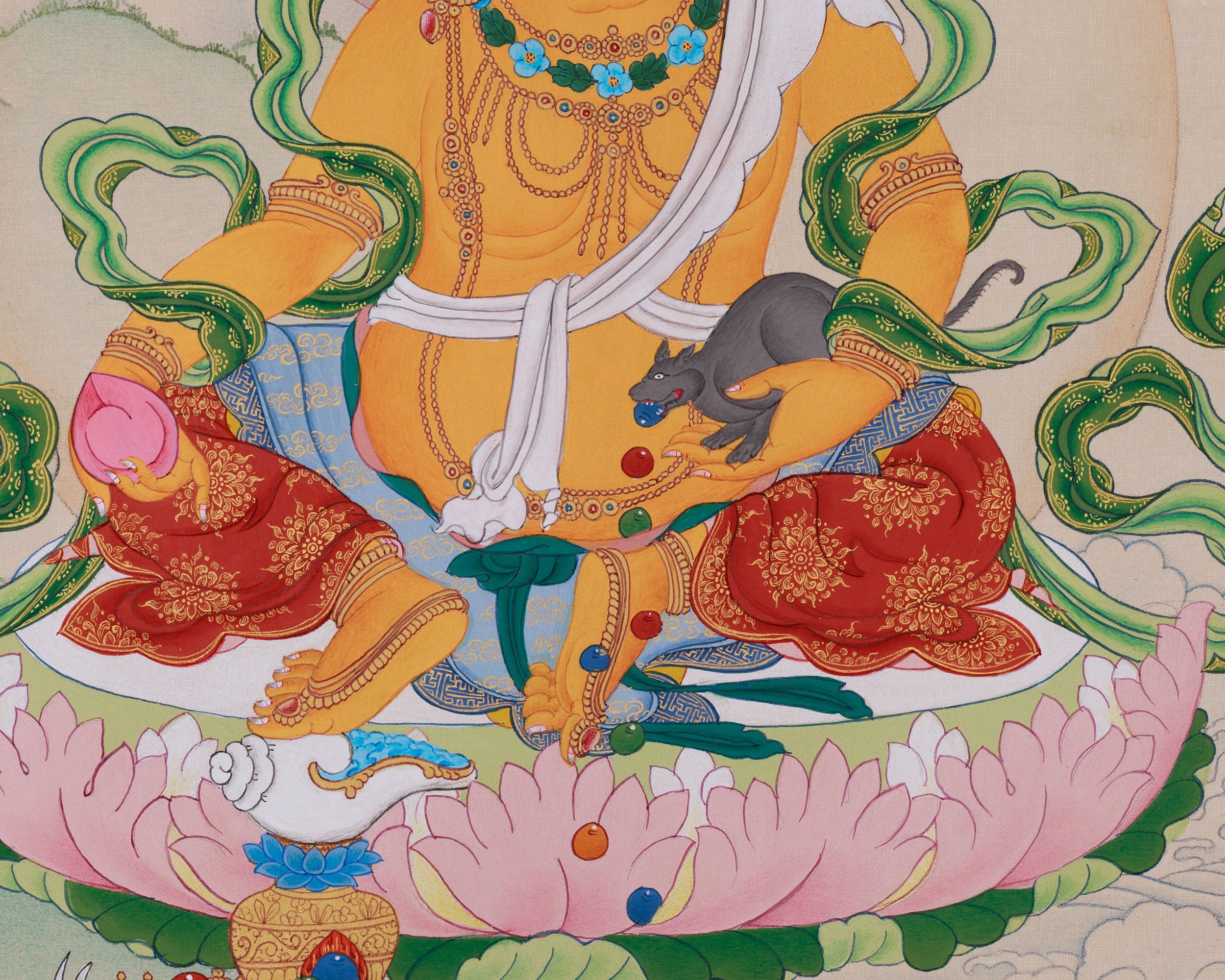 Lord Kubera, God of Wealth | Tibetan Protector of Prosperity