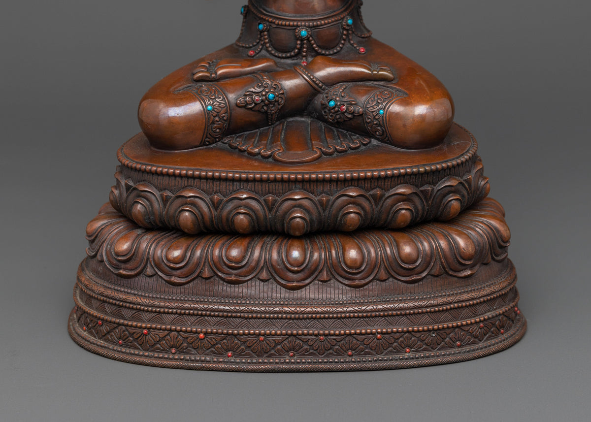 The Embodiment of Mercy Chenrezig | Traditional Nepalese Sculpture