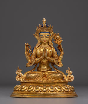Spiritual Statue of Chenrezig