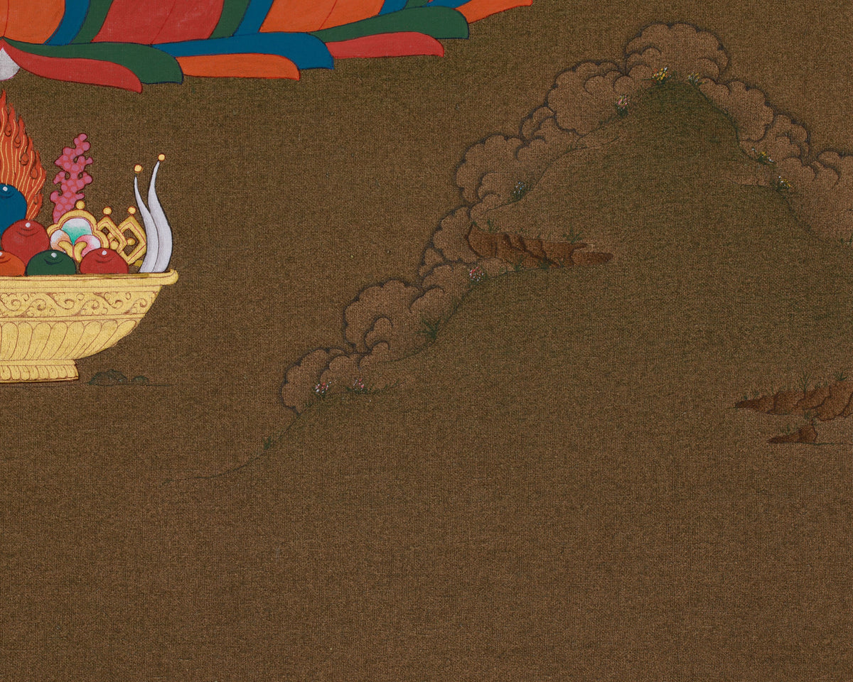 Shakyamuni Buddha Spiritual Art | Enlightenment and Dharma Teaching