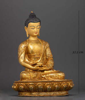 amitabha-beautiful copper statue