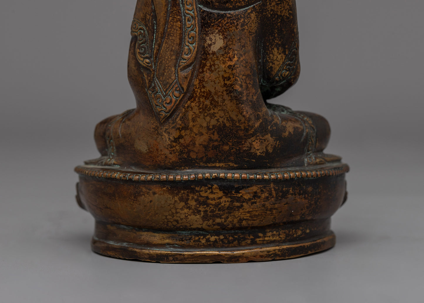 Antique Finished Amitabha Buddha Statue | Symbol of Compassion and Wisdom