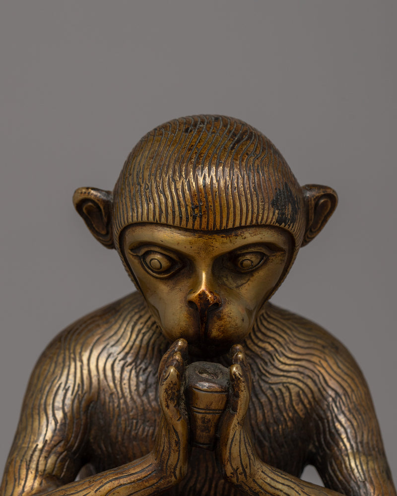 Bronze Monkey Statue | Excellent Arts Collection