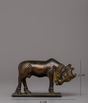 Decorative Bull Statue | Symbol of Strength, Resilience, and Determination