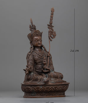 Lotus Born Deity Guru Rinpoche Figurine | Master of Vajrayana and Tantra