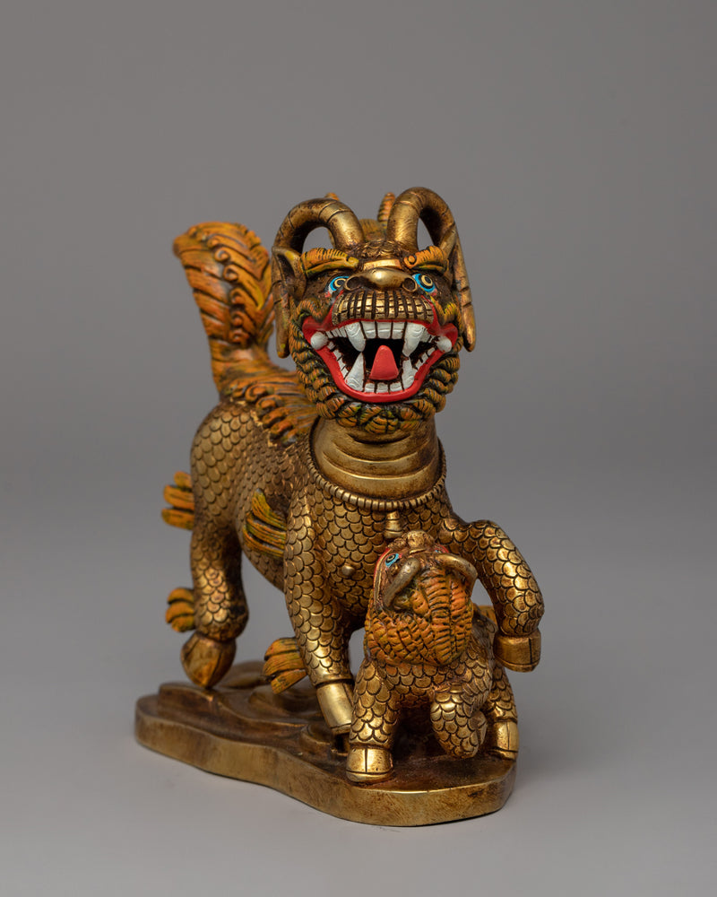 Ferocious Lion Statues | Symbol of Power and Protection