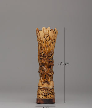 Handcrafted Chitipati Mahakala Statue | Guardian of Spiritual Protection
