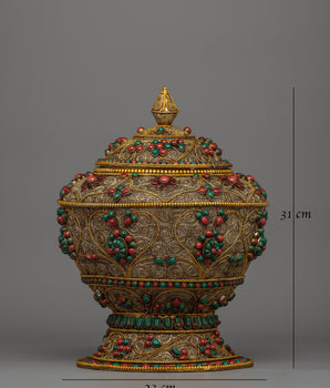 Rice Pot for Offerings | A Sacred Vessel of Abundance