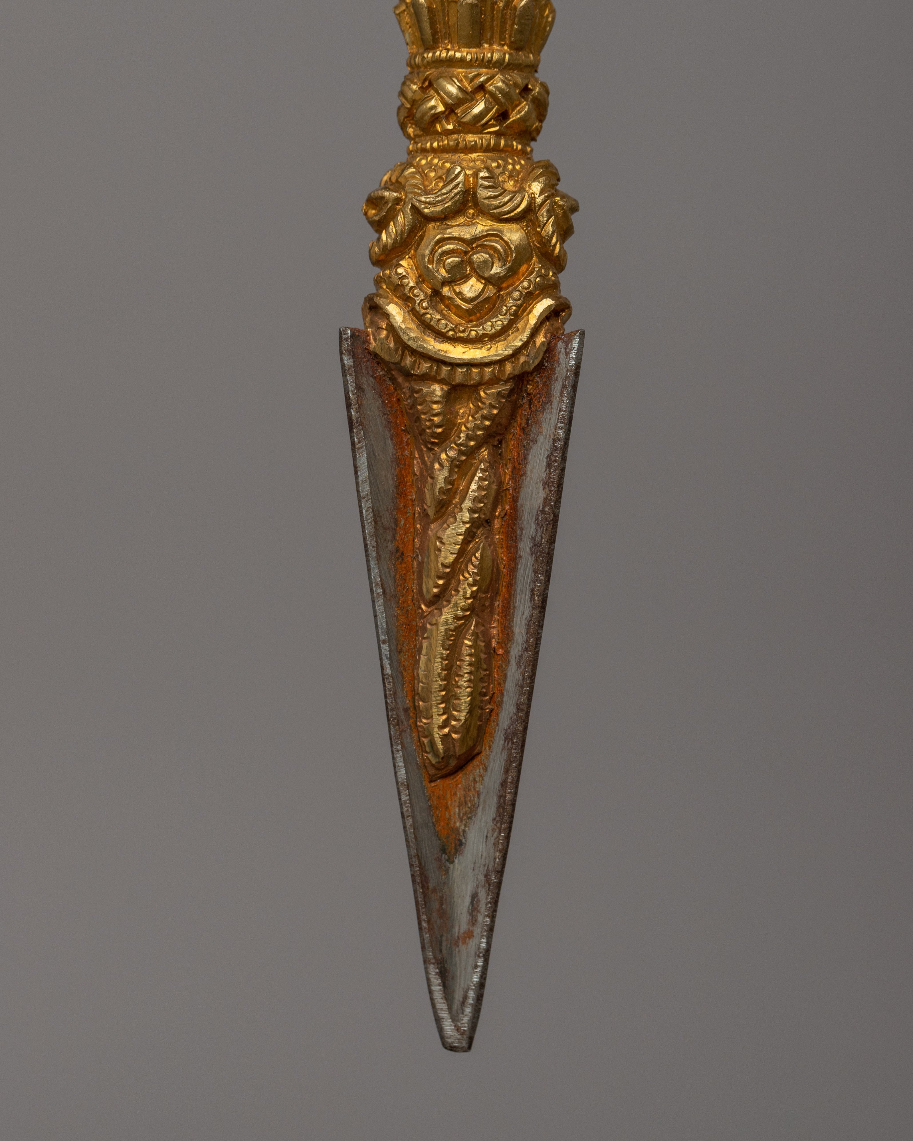Vajrakilaya Ritual Phurba | Sacred Dagger for Spiritual Protection