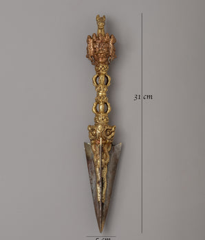 Phurba with Hayagriva Head | A Powerful Ritual Tool