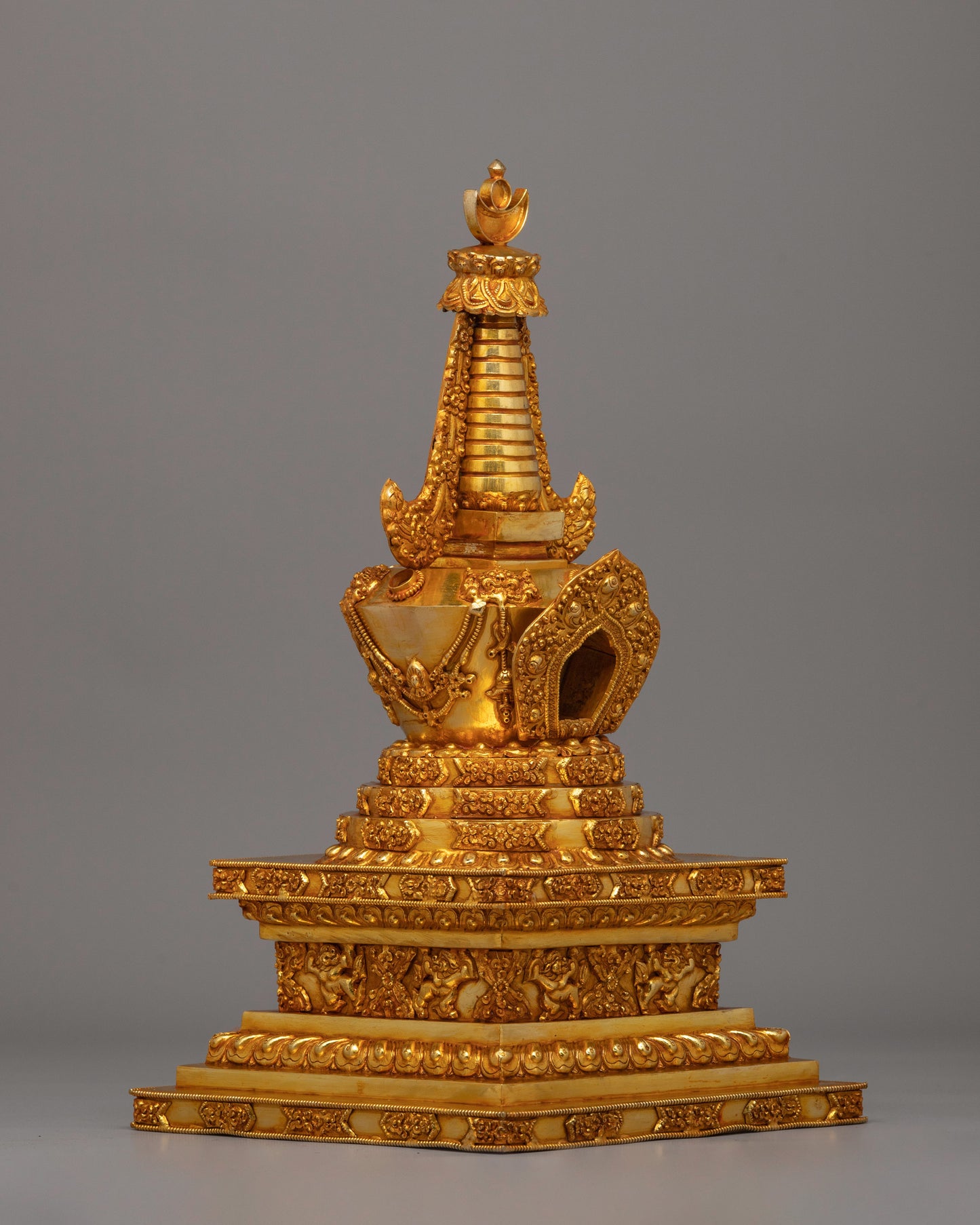 Tibetan Lotus Blossom Stupa | A Symbol of Enlightenment