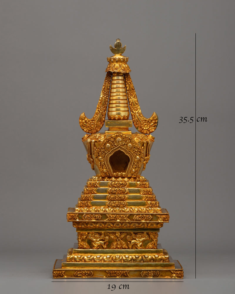 Shrine Artifact Enlightenment Stupa | A Sacred Symbol of Awakening