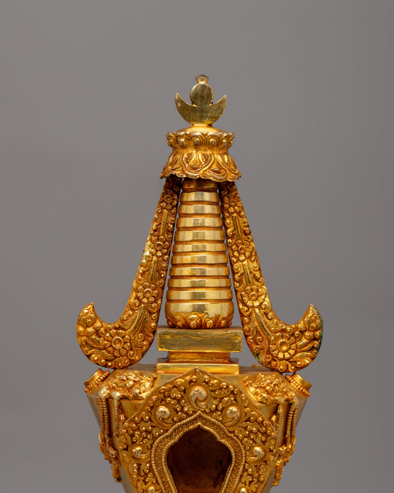 Shrine Artifact Enlightenment Stupa | A Sacred Symbol of Awakening