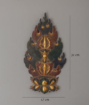 Handcrafted Vajra Wall Hanging | Symbol of Power