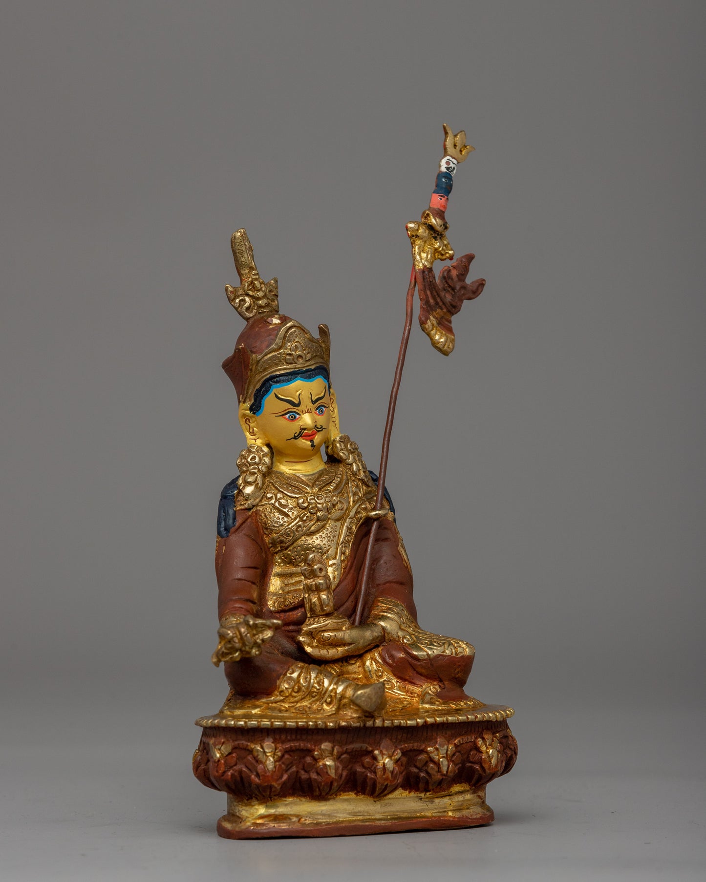 Guru Rinpoche Semi Legendary Tantric Buddhist Vajra Master | Padmasambhava Art