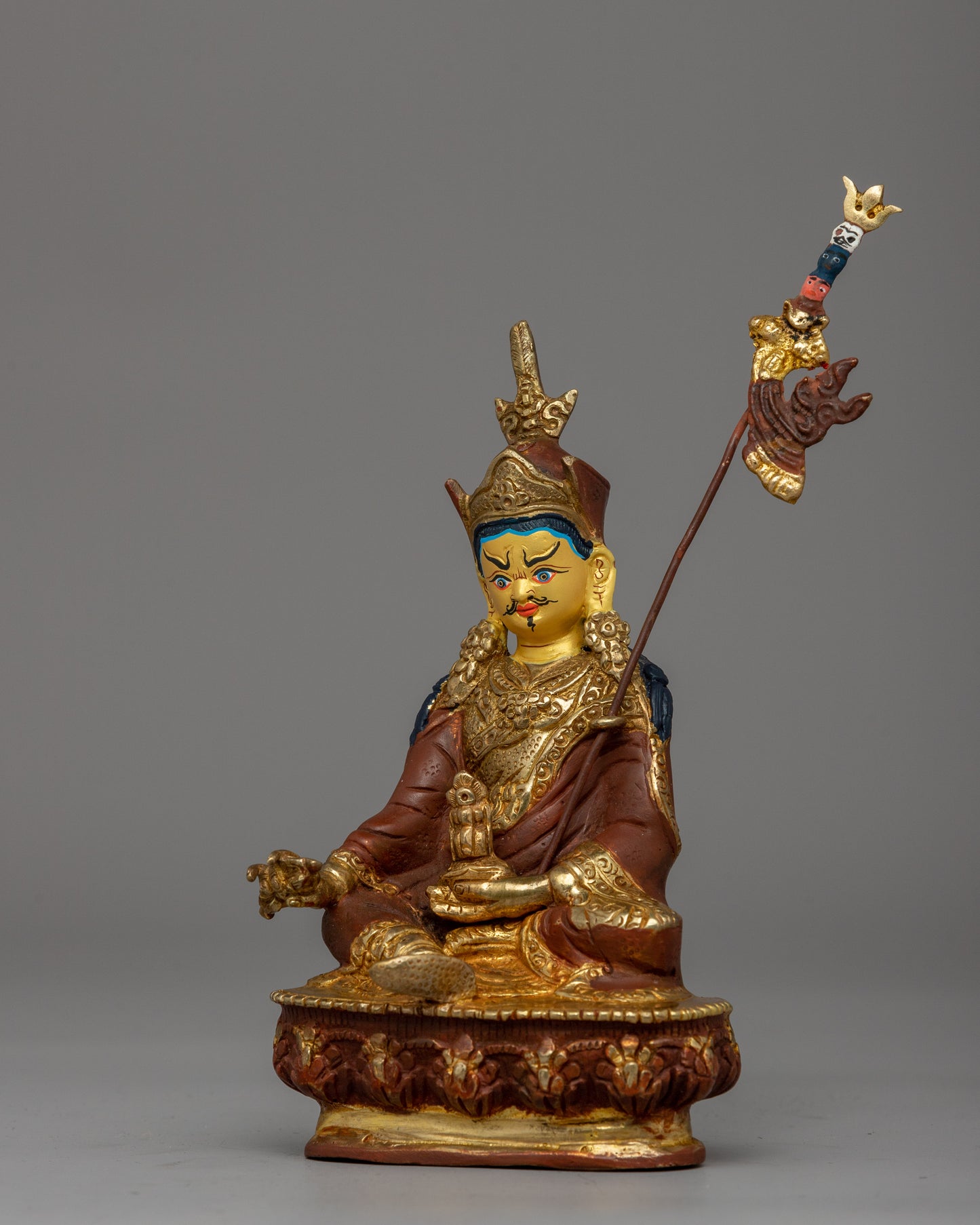 Guru Rinpoche Semi Legendary Tantric Buddhist Vajra Master | Padmasambhava Art