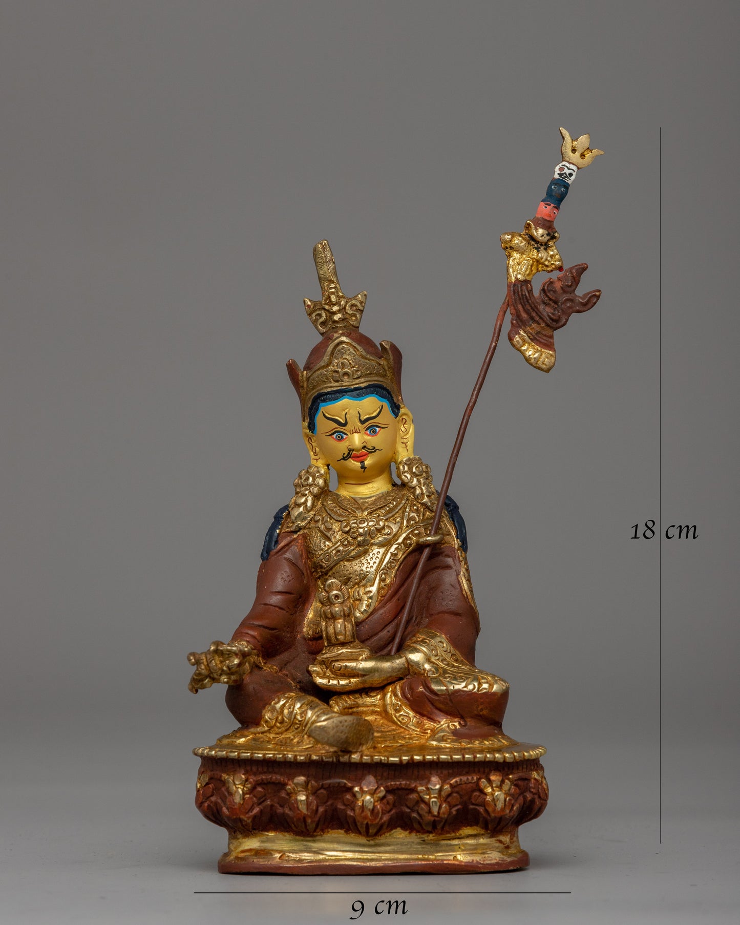 Guru Rinpoche Semi Legendary Tantric Buddhist Vajra Master | Padmasambhava Art