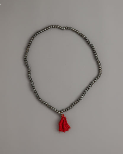 Prayer Beads Handmade Iron Mala | Himalayan Mala