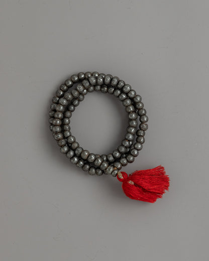 Prayer Beads Handmade Iron Mala | Himalayan Mala