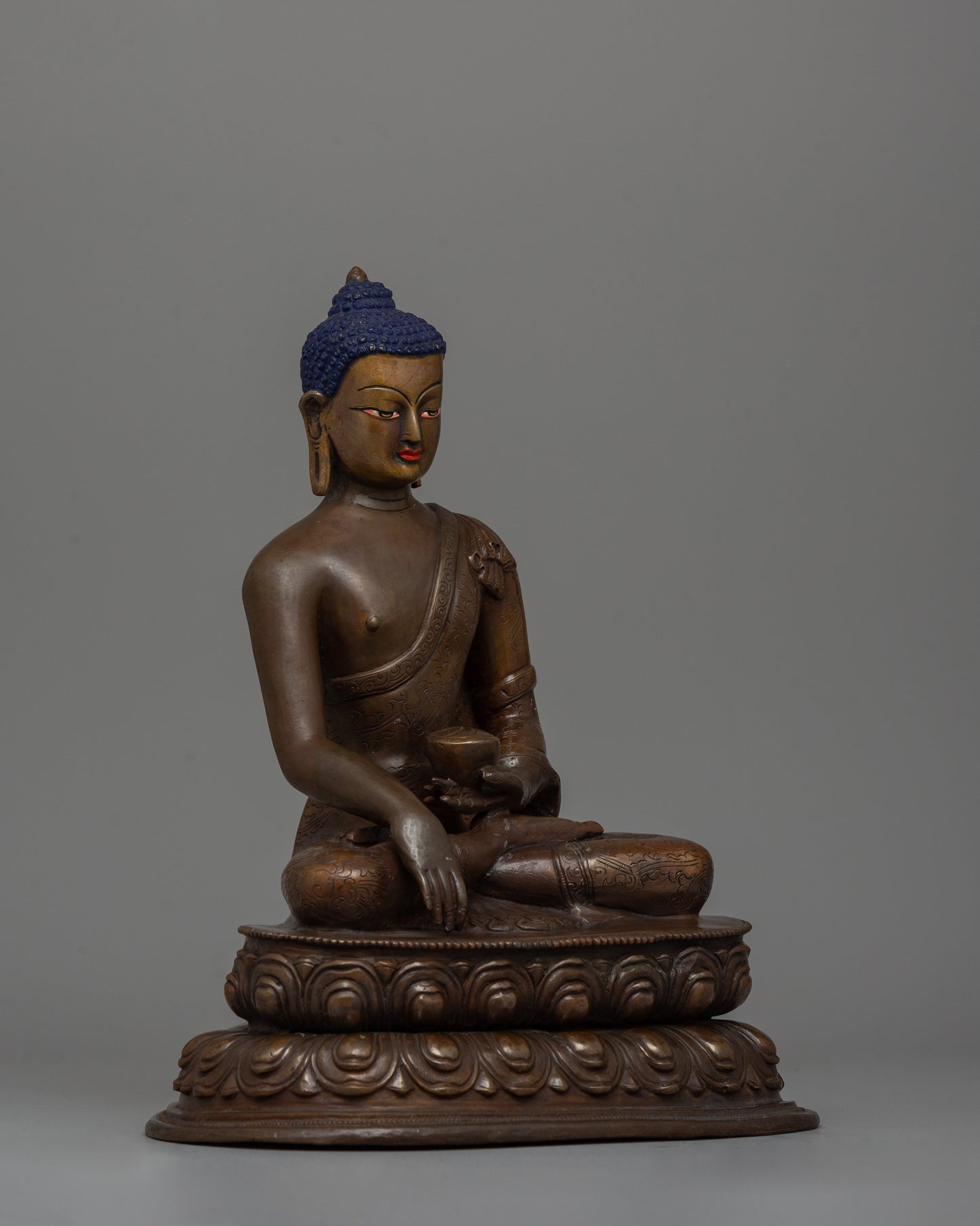 Oxidized Shakyamuni Buddha Statue | The Enlightened One