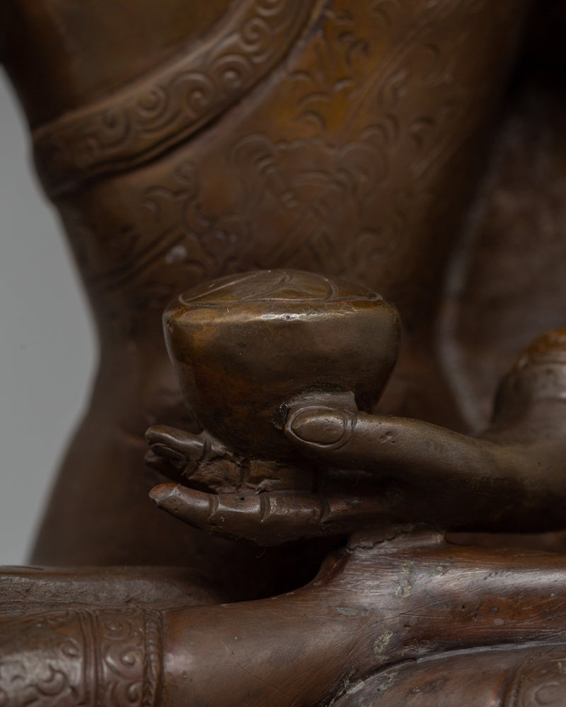 Oxidized Shakyamuni Buddha Statue | The Enlightened One