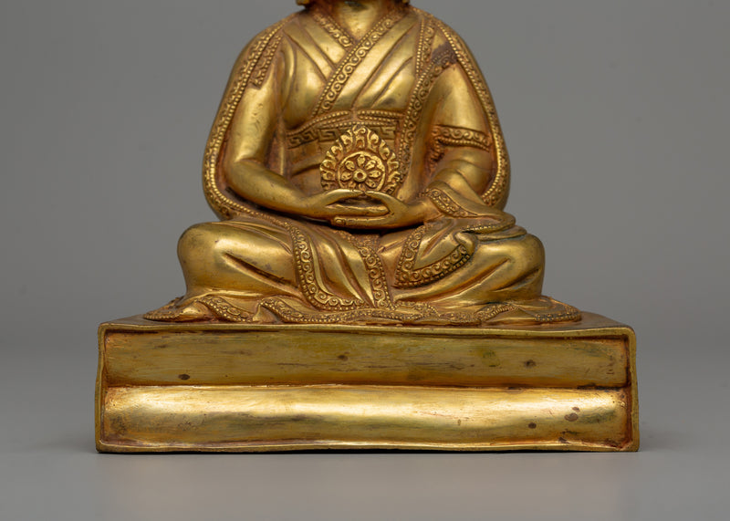 Buddhist Master Gampopa Statue | Tibetan Buddhism Dharma Decor