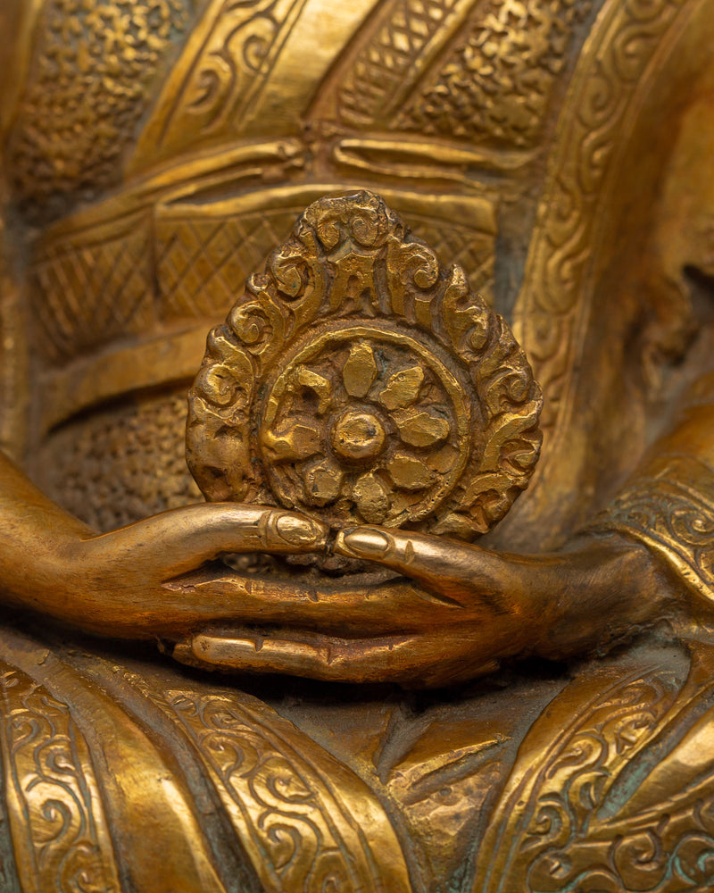 Guru Gampopa Figurine | The Spiritual Beacon of the Kagyu Lineage