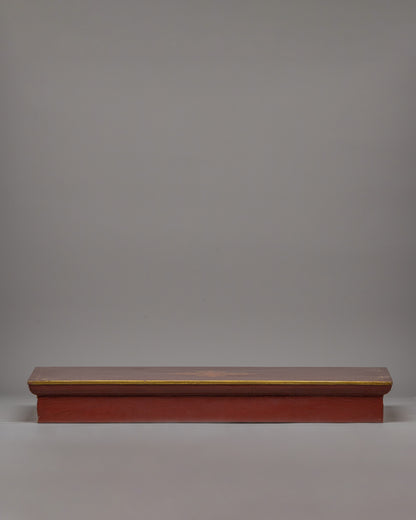 Hand-carved Tibetan Table (Chokchi) | Foldable Altar Table