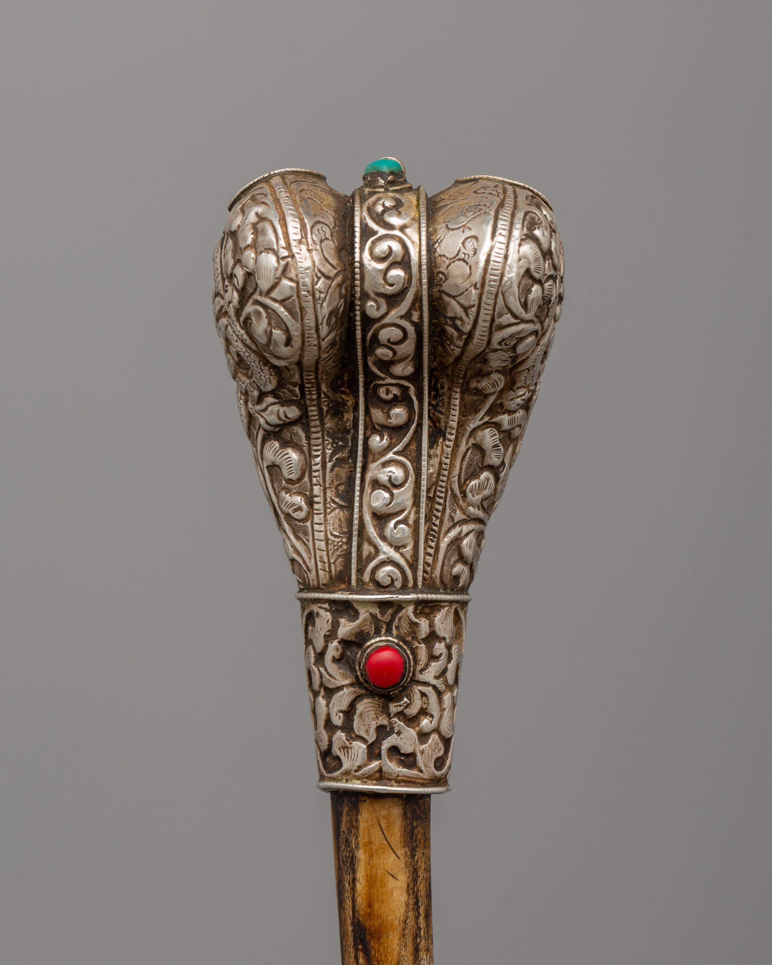 Handcarved Kangling Art | A Sacred Tibetan Ritual Trumpet