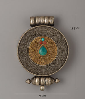 Ghau Box Tibetan Locket | A Sacred Amulet