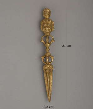 Phurba for Shrine | A Sacred Ritual Dagger for Protection