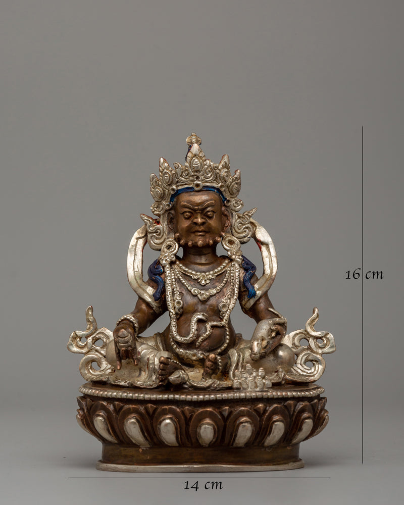 Deity Dzambhala Sculpture | The Divine Wealth Deity